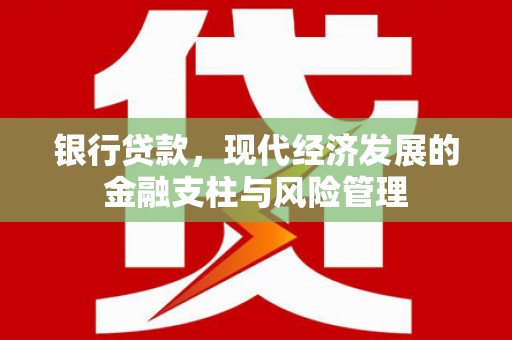 固始银行贷款，现代经济发展的金融支柱与风险管理
