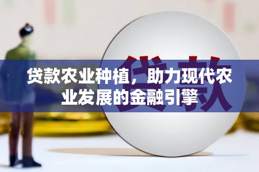 固始贷款农业种植，助力现代农业发展的金融引擎
