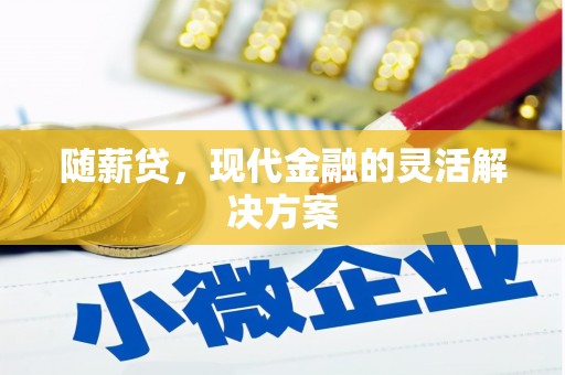 固始随薪贷，现代金融的灵活解决方案