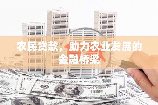 固始农民贷款，助力农业发展的金融桥梁