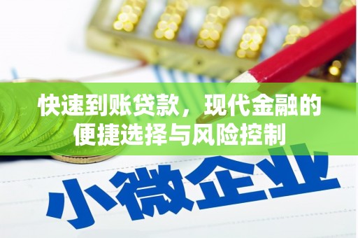 固始快速到账贷款，现代金融的便捷选择与风险控制