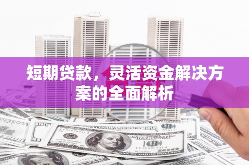 固始短期贷款，灵活资金解决方案的全面解析