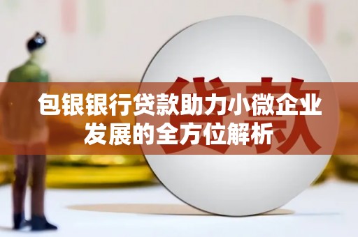 固始包银银行贷款助力小微企业发展的全方位解析