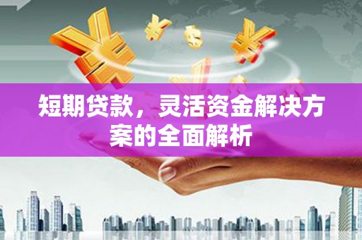 固始短期贷款，灵活资金解决方案的全面解析