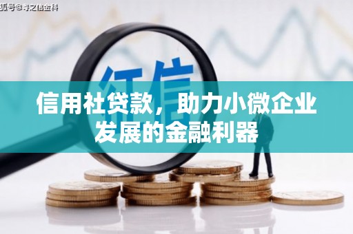 固始信用社贷款，助力小微企业发展的金融利器