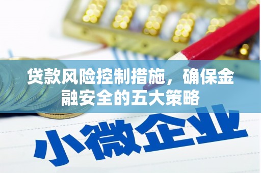 固始贷款风险控制措施，确保金融安全的五大策略