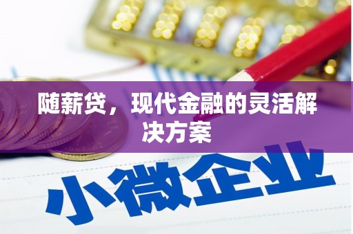 固始随薪贷，现代金融的灵活解决方案