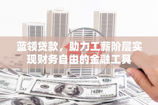 固始蓝领贷款，助力工薪阶层实现财务自由的金融工具