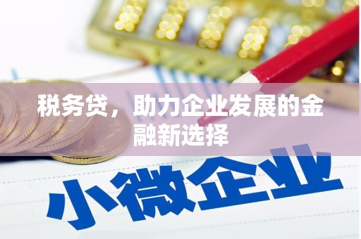 固始税务贷，助力企业发展的金融新选择