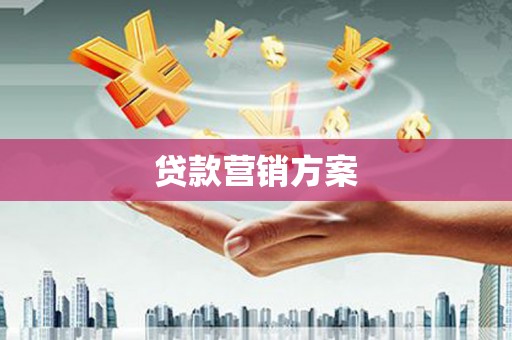 固始贷款营销方案