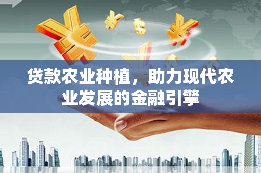 固始贷款农业种植，助力现代农业发展的金融引擎
