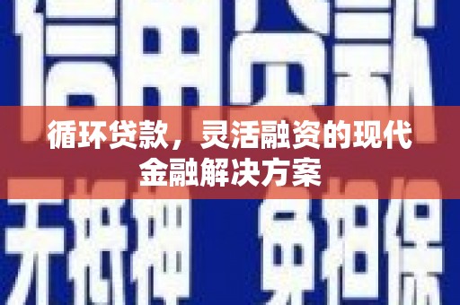固始循环贷款，灵活融资的现代金融解决方案