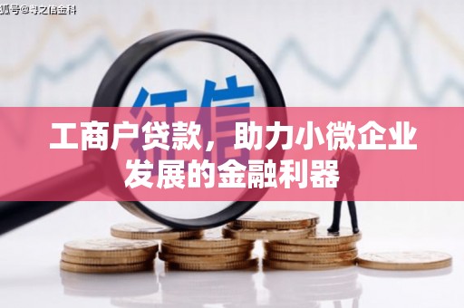 固始工商户贷款，助力小微企业发展的金融利器