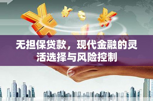 固始无担保贷款，现代金融的灵活选择与风险控制