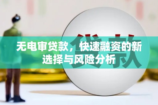 固始无电审贷款，快速融资的新选择与风险分析