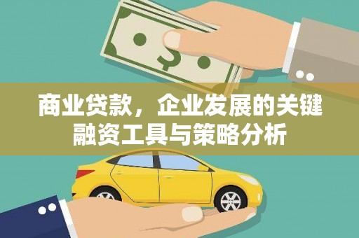 固始商业贷款，企业发展的关键融资工具与策略分析