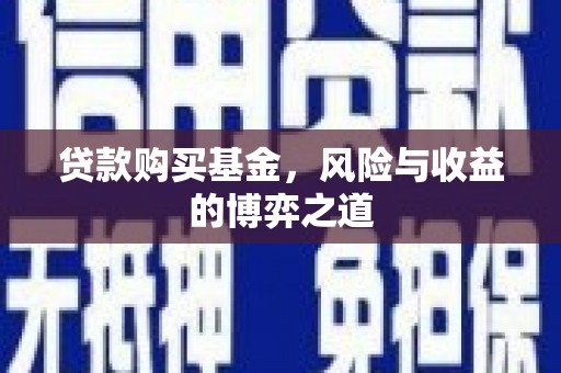 固始贷款购买基金，风险与收益的博弈之道