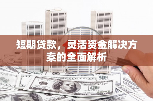 固始短期贷款，灵活资金解决方案的全面解析