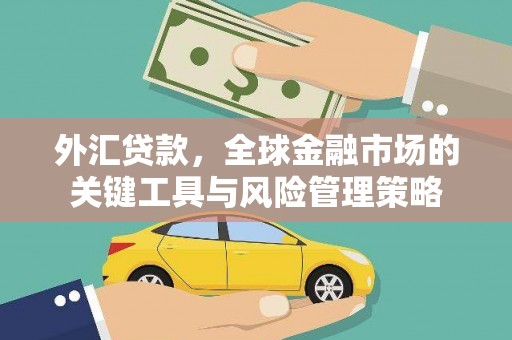 固始外汇贷款，全球金融市场的关键工具与风险管理策略