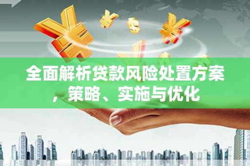 固始全面解析贷款风险处置方案，策略、实施与优化