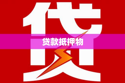 固始贷款抵押物