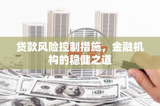 固始贷款风险控制措施，金融机构的稳健之道
