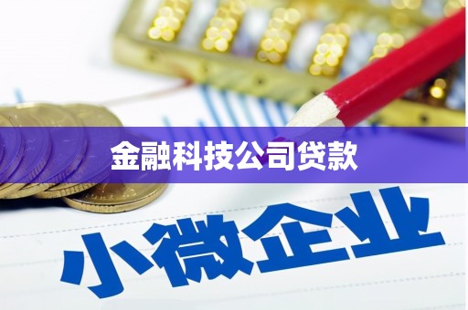 固始金融科技公司贷款