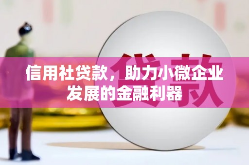 固始信用社贷款，助力小微企业发展的金融利器