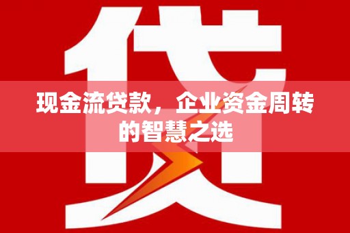 固始现金流贷款，企业资金周转的智慧之选
