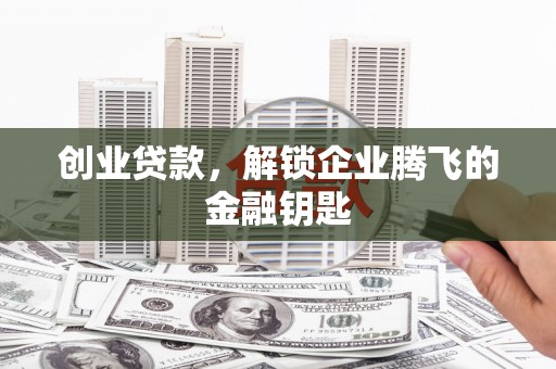 固始创业贷款，解锁企业腾飞的金融钥匙