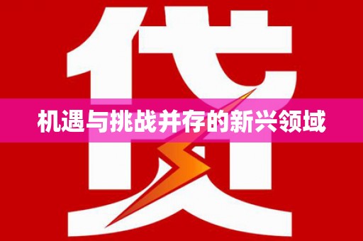 固始机遇与挑战并存的新兴领域
