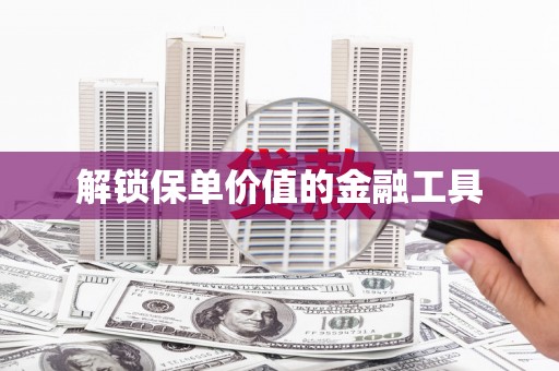 固始解锁保单价值的金融工具